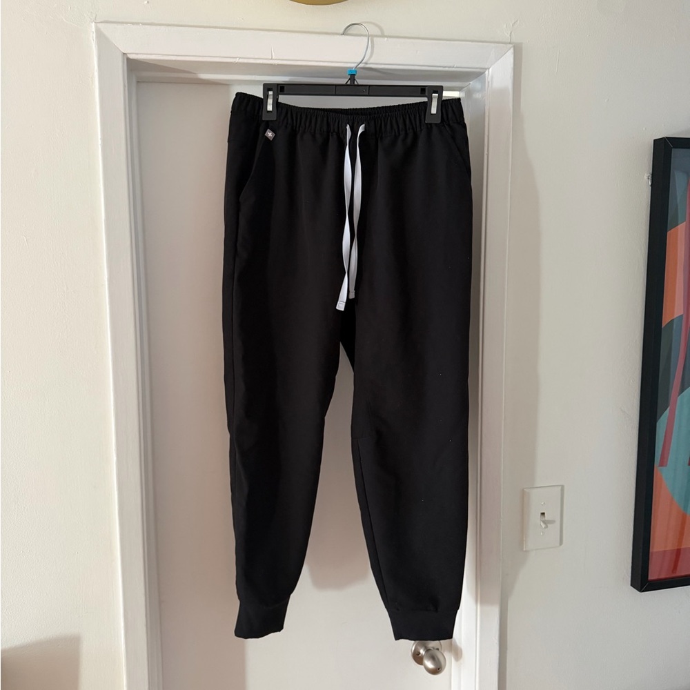 Figs Black Jogger Sweatpants